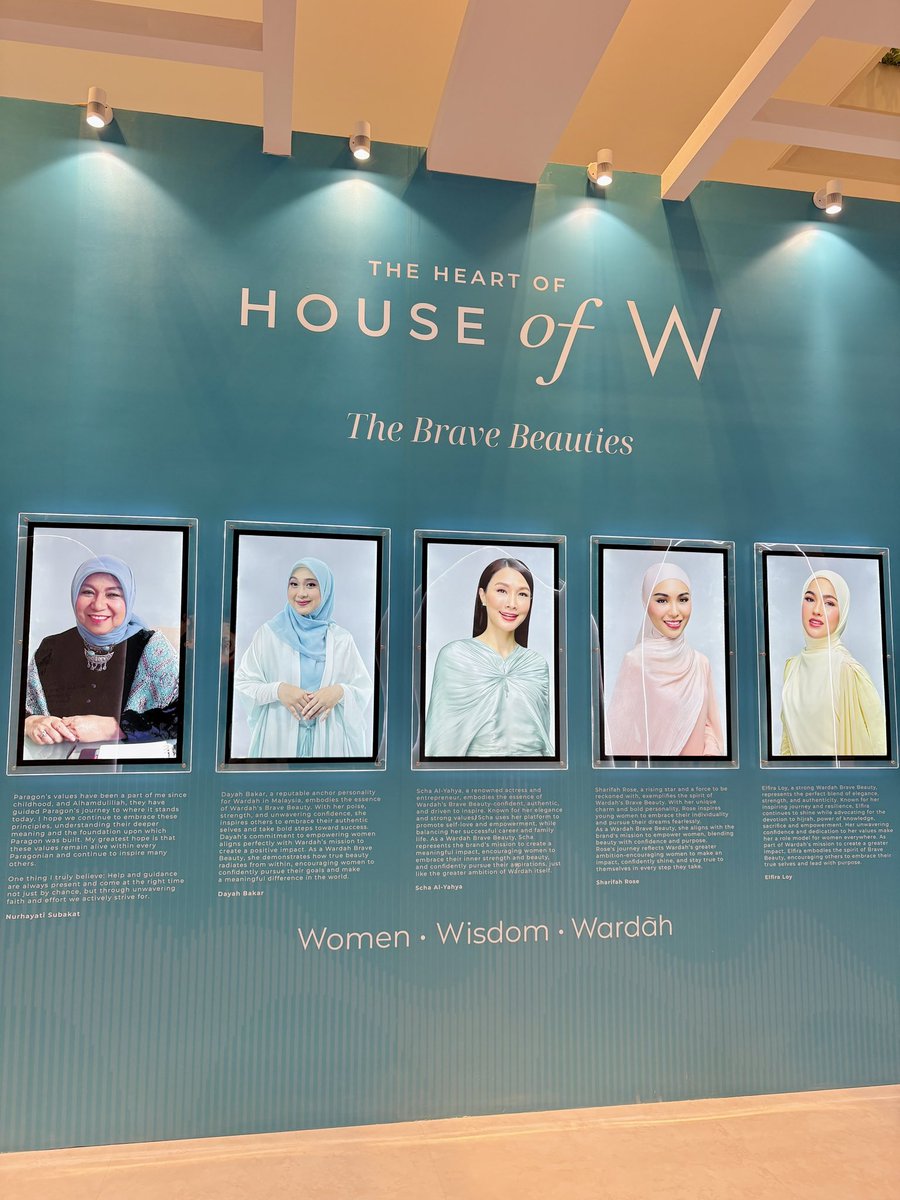 Haneyy__'s tweet photo. One of my fave skincare &amp; makeup brands yang selalu all-out bila buat event dan semua eventnya best-best! From setup to energy semuanya on point🩵💯

Brave hearts, beautiful souls— meet The Brave Beauties at House of W @WardahBeauty_MY 

#WardahMY #WardahMYHouseofW https://t.co/Tb3NO5fhVl