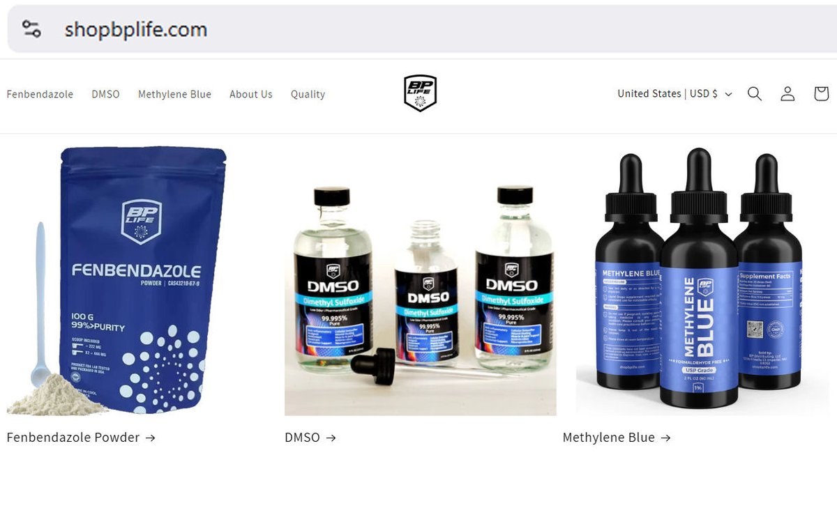 BREAKING NEWS: American Company BP Life Sets the standard with 99.8% pure FENBENDAZOLE Powder! 

ST. LOUIS, MISSOURI / ACCESS Newswire / In a market flooded with uncertainty and questions about product quality, BP Life is proud to set a new standard with the launch of its premium