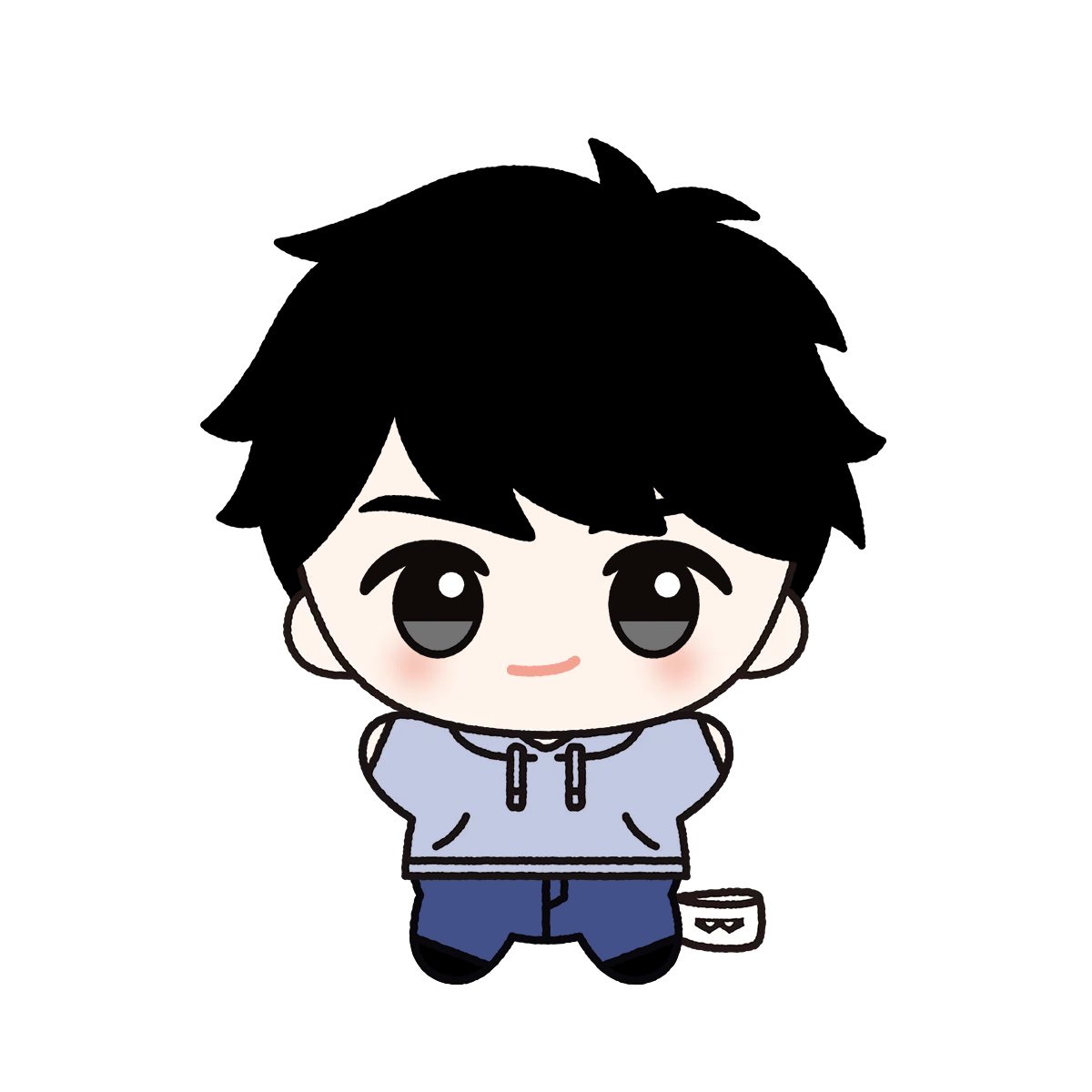 「ウグ…」|三角のイラスト