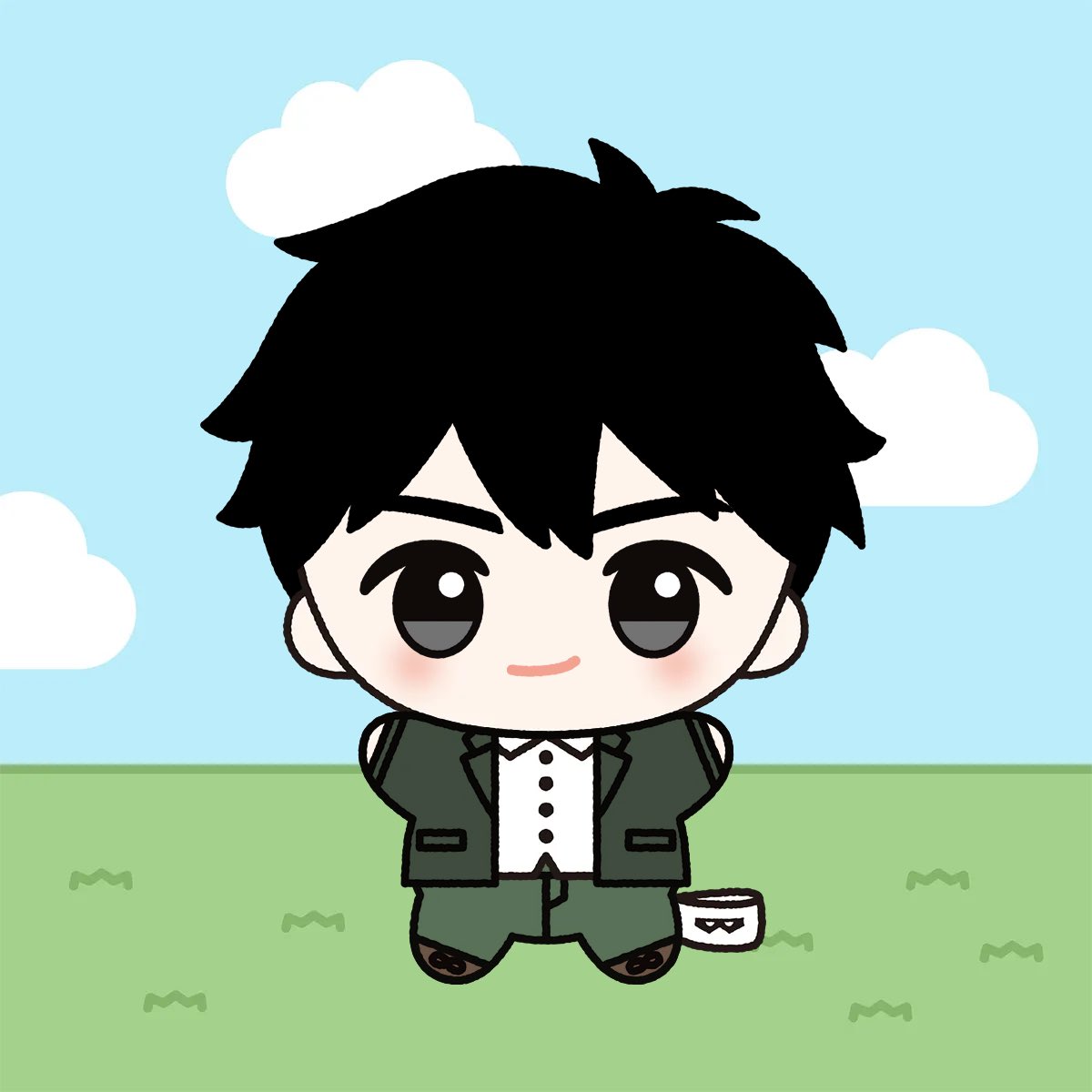 「ウグ…」|三角のイラスト