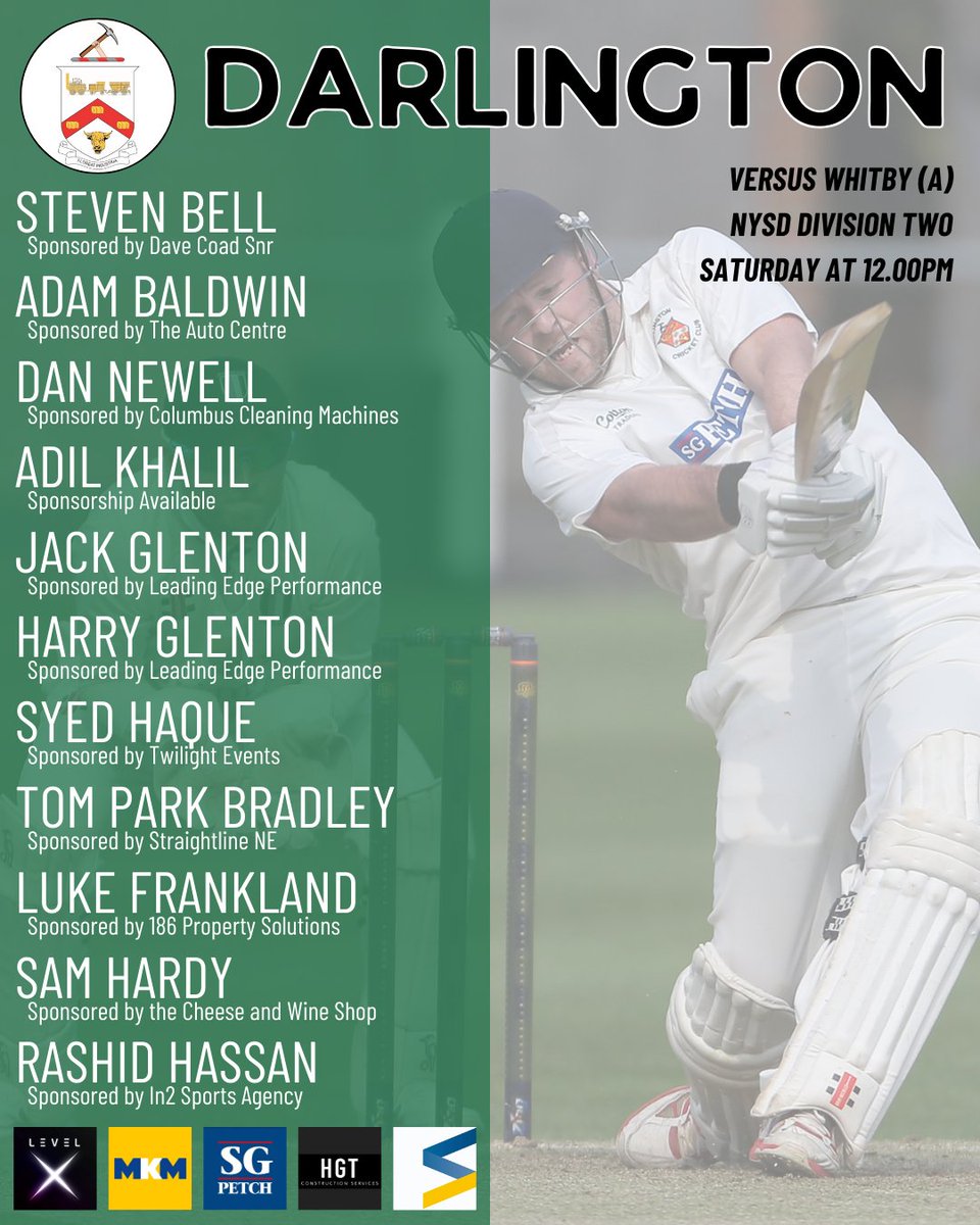 DCC_Feethams's tweet photo. Teams. https://t.co/caCnUQysmF