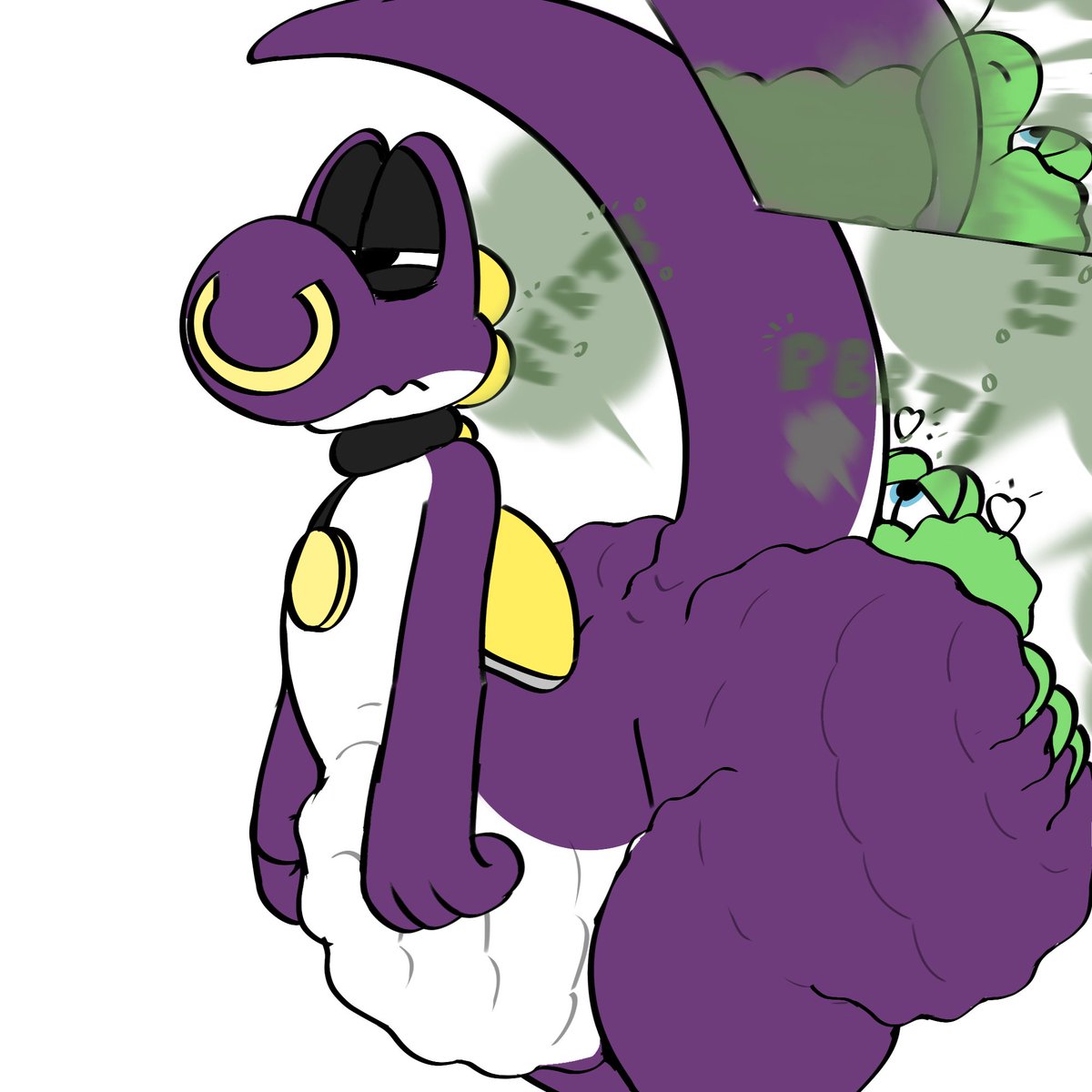 DipperIsGross's tweet photo. Yoshi Domination (CW: Fart, 2nd Image) https://t.co/UmkqEDjitL
