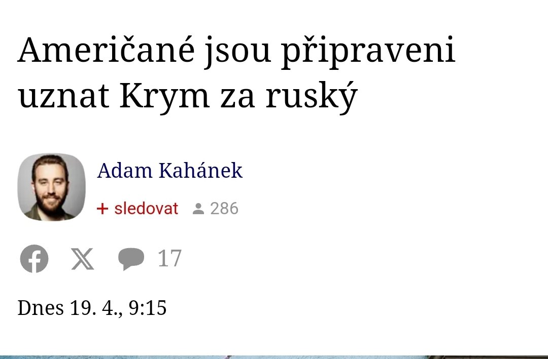 To bude nějaký z Trumpových skvělých dealů - on uzná Krym
za ruský a na oplátku budou Rusové nazývat Mexický záliv Americkým.
Následky zvolení tohohle bezpáteřního egomana budou nedozírné.
