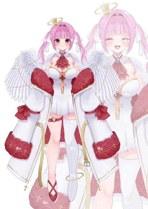 【お仕事のご報告】この度、空乃ひめか様のlive2D立ち絵のお仕立てをしました≪本日 4月19日 21:00～≫新衣装がお披露目されます…ものすごく可愛い天使様なので、是非応援の程よろしくお願いします!改めまして、この度はご依頼いただきありがとうございました!#有償依頼 