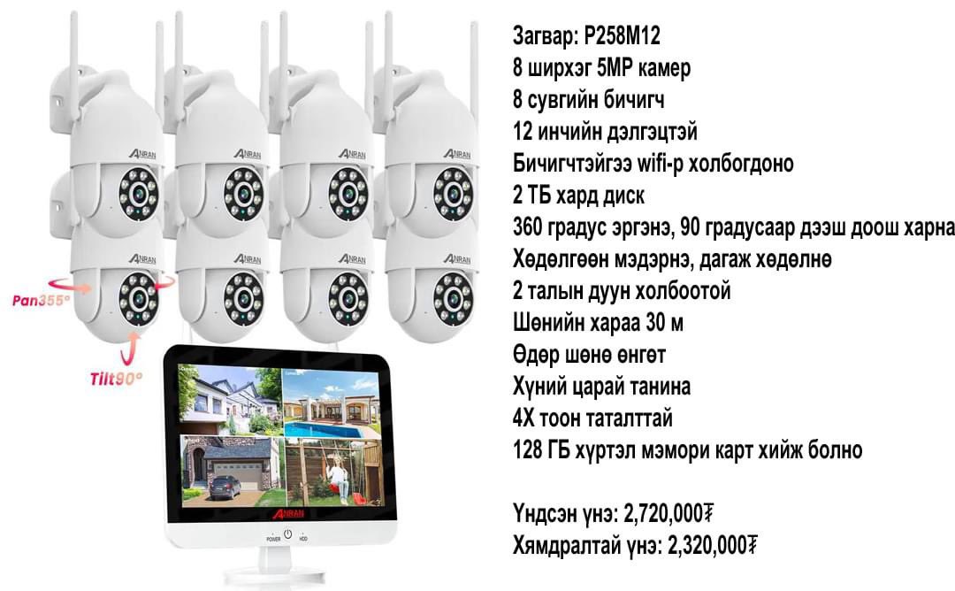 Таанууд нээрээ зуслан, хашаа байшин, оффис, дэлгүүрээ камержуулах бол надад хандаарай. 
Сайн чанартай, үнэ хямд ширхэгийн болон багц камернууд цөөн тоогоор үлдсэн байна. Зураг дээрх үнээс дахин 30 хувь хямдруулна шүү.