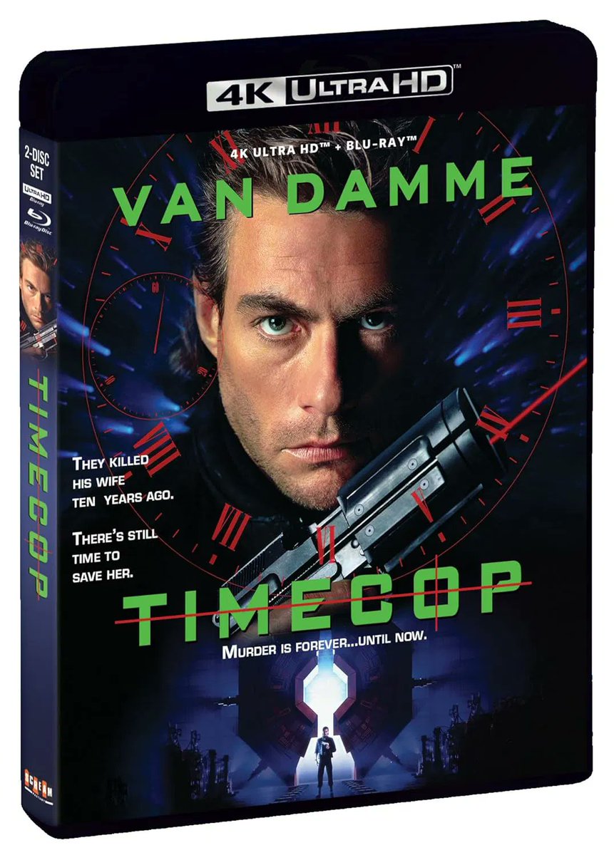 hdnumerique's tweet image. 💥💣 #Timecop (1994) en #4K #UltraHD #Bluray ... Aux 🇺🇸 certes, mais aussi en France 🇫🇷  ! 
👁️Info : hdnumerique.com/actualite/arti…
🇫🇷 Une annonce officielle chez ESC Editions arrive dans les tout prochains jours ! #JCVD