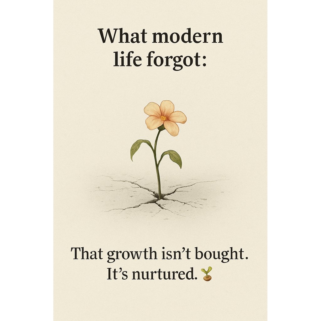 therealfunguys's tweet image. Modern world: glitching.
Ancient world: thriving.
Solution? 🍄 Plug into nature’s WiFi and upgrade your soul firmware. 🌐🌿

#ReconnectWithin #NatureNetwork