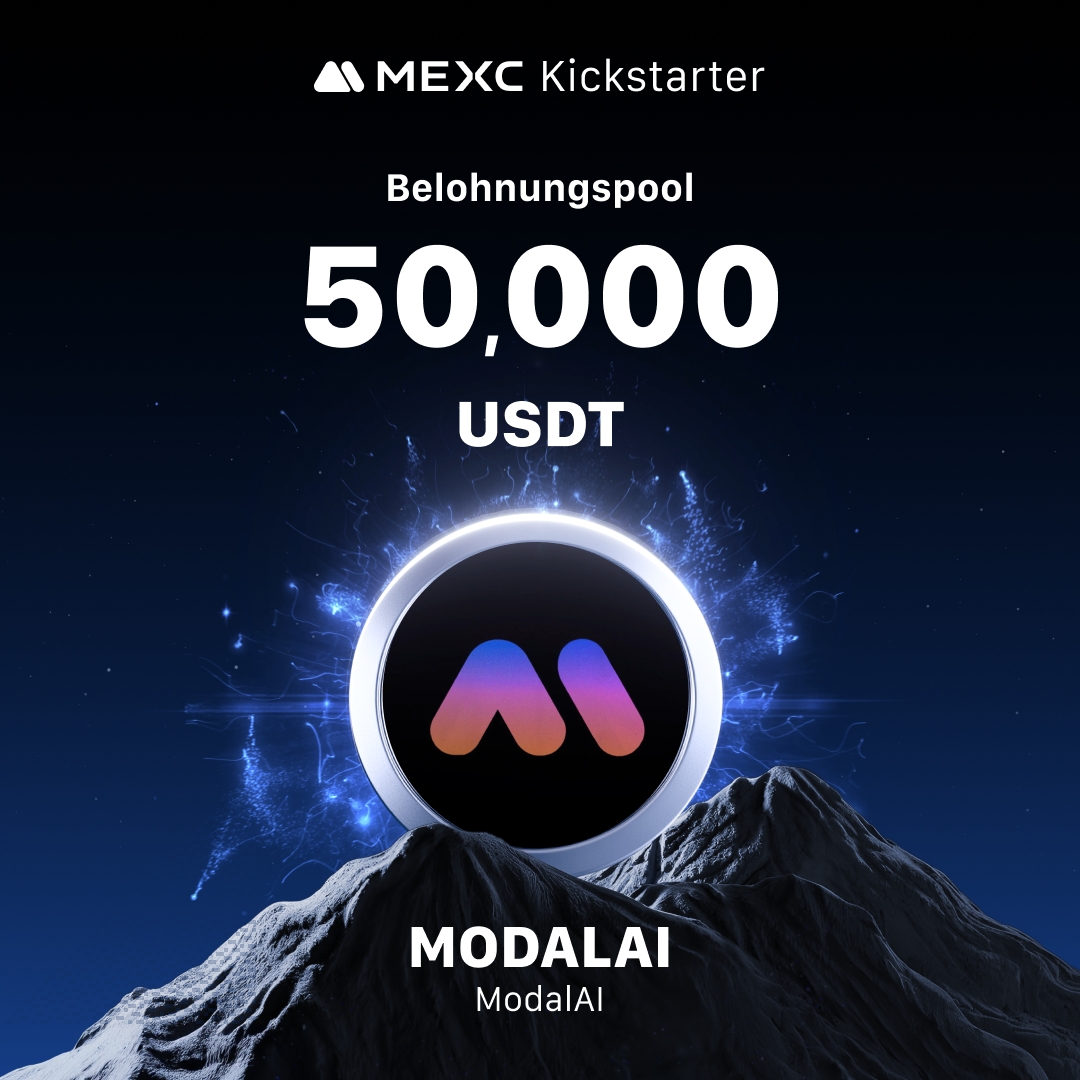 MEXC_DE's tweet photo. 🚀 Vote ModalAI $MODALAI auf MEXC & sichere dir Airdrops im Wert von 50.000 USDT!
🗳 Voting-Zeitraum: 19.04. – 09:00 bis 20.04. – 08:50 MEZ
📈 Handelsstart: 20.04. – 11:00 MEZ
🔗 https://t.co/JpL4MIPiPh
#MEXC #MODALAI #Kickstarter #MXToken https://t.co/BufHA5xYQy