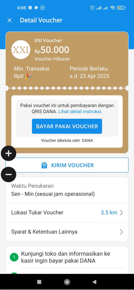 jianns_'s tweet photo. #wts #zonauang #zonajajanᅠ aku mau jual voucher dana deals 35k aja kemaren ngga jadi kepake https://t.co/Akqsz324CU