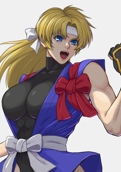 MARTIAL CHAMPIONよりレイチェルさん レオタード着てるからまぁ胸元とか隠さんでいいやろの精神が 具現化したようなファッションがスゴイ! ちなみに身長は179㎝もある #MartialChampion #レイチェル 【返信にPixivリンク】