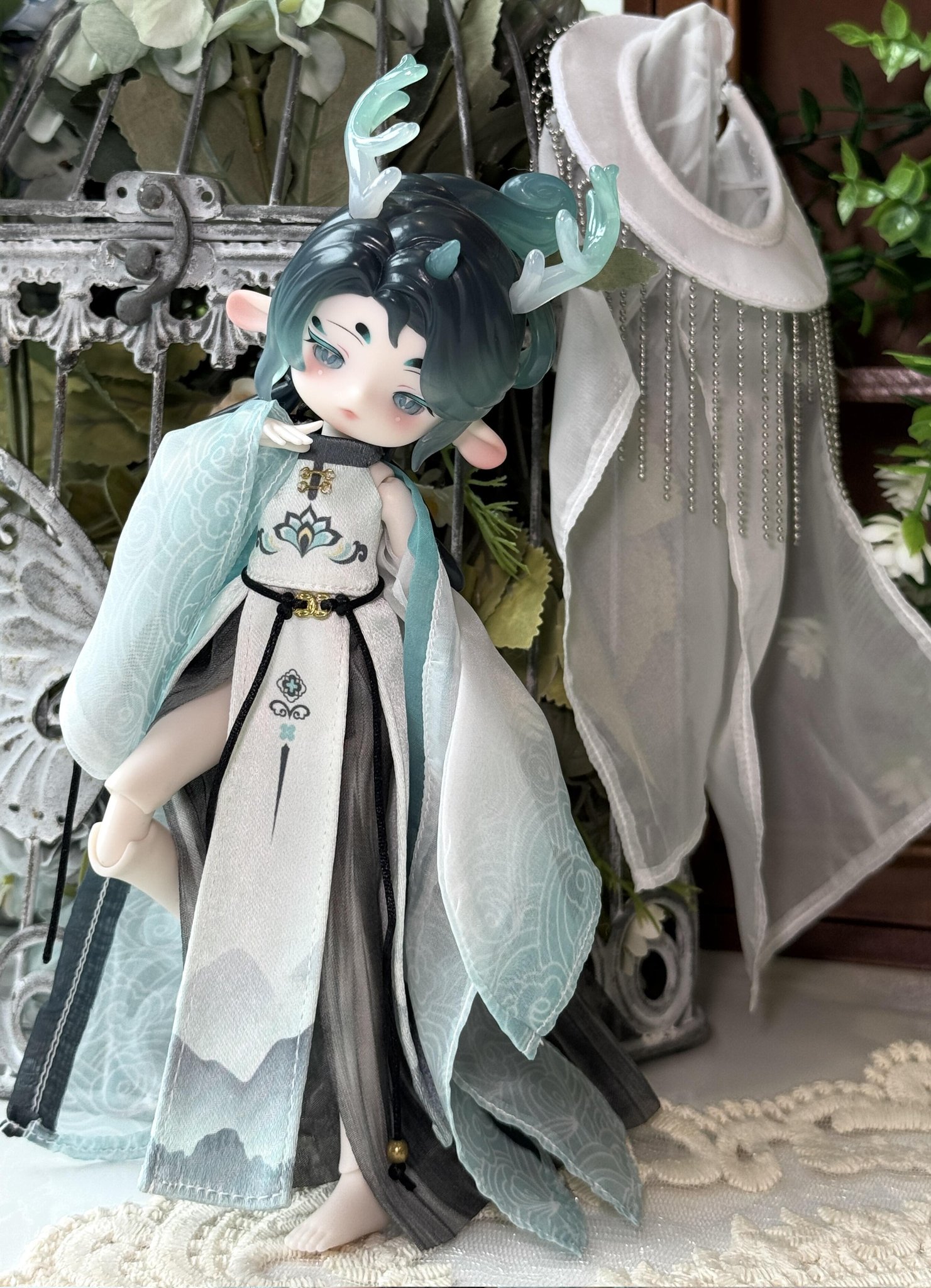 送料込！ドール人形高級有名作家aya身長43ｃｍ新品未使用化粧箱ありブライス Kimmidoll ドール(L) 置物 フィギュア こけし人形(AYAKA