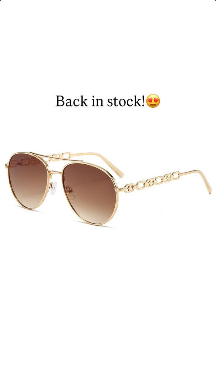 CWears365's tweet photo. Aviator Sunglasses 😍

Price: #14,000

Available In 3 Colors As Seen

This fits everyone!!😍😍

#ENUGU #benin #africa Davido Asake NYSC Burna ##kano #jos 
#Wizkid  Naira  #cameroon Davido Wizkid Akpi Laho Shettima Nyesom wike
 Olamide Timeless https://t.co/ulHKl5syfl