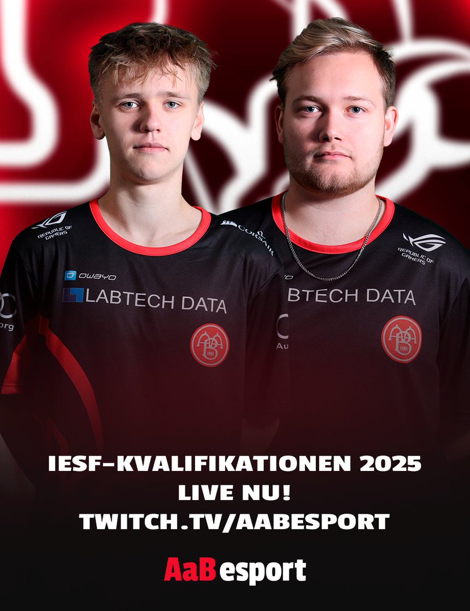 AaB esport (@aabesport) on Twitter photo Vi går live om 5 minutter til IESF, hvor <a href="/moneyaab/">Nicklas "mønten" Jørgensen</a> er klar til at levere underholdning – se med på twitch.tv/aabesport! Vi går live om 5 minutter til IESF, hvor <a href="/moneyaab/">Nicklas "mønten" Jørgensen</a> er klar til at levere underholdning – se med på twitch.tv/aabesport!