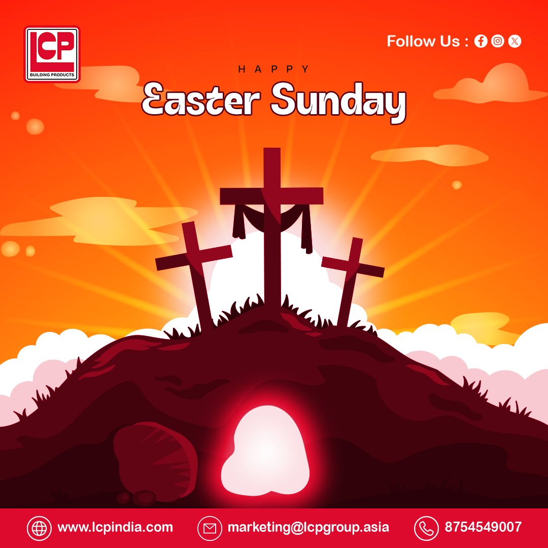 IndiaLcp's tweet photo. ✝️ Easter reminds us that hope never dies.
It’s a time of reflection, renewal, and new beginnings.
Wishing you peace, love, and light this Easter Sunday. 🌅
#HeIsRisen #EasterBlessings #FaithHopeLove #SundayInspiration https://t.co/v206sUvcNv