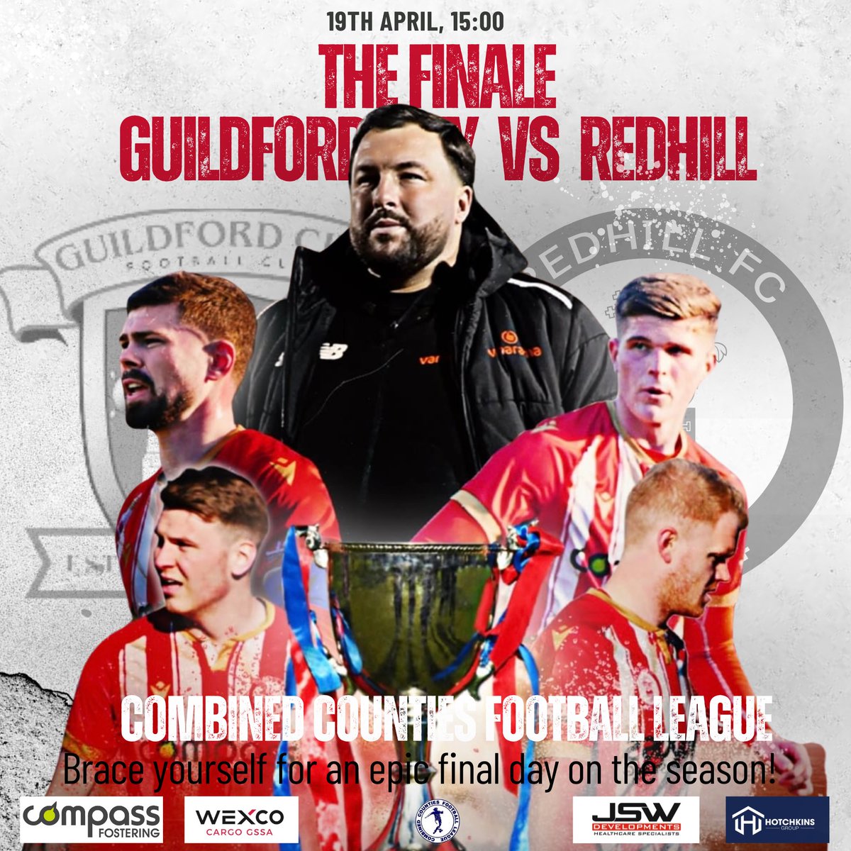 🦞Match Day: The Finale🦞

It's match day, and today we travel to <a href="/guildfordcityfc/">Guildford City FC</a> in the <a href="/ComCoFL/">Combined Counties Football League</a> for the final game of the season. 

The Championship took another major twist last night after the announcement that <a href="/JerseyBullsFC/">JerseyBullsFC</a> have been deducted 3 pts. 

This news mean's that