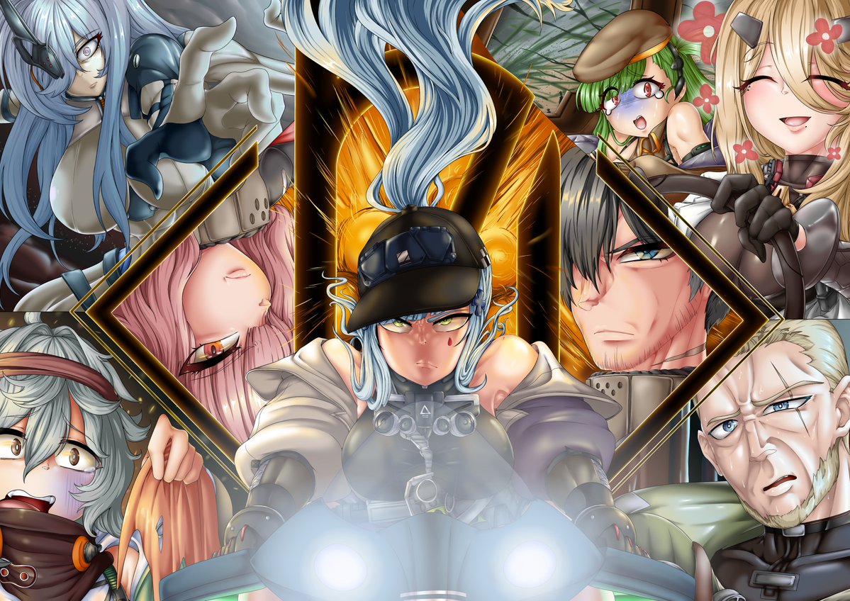 IdwShikikan's tweet image. H.I.D.E 404
#GirlsFrontline2Exilium #gfl2exiliumFanWorkContest