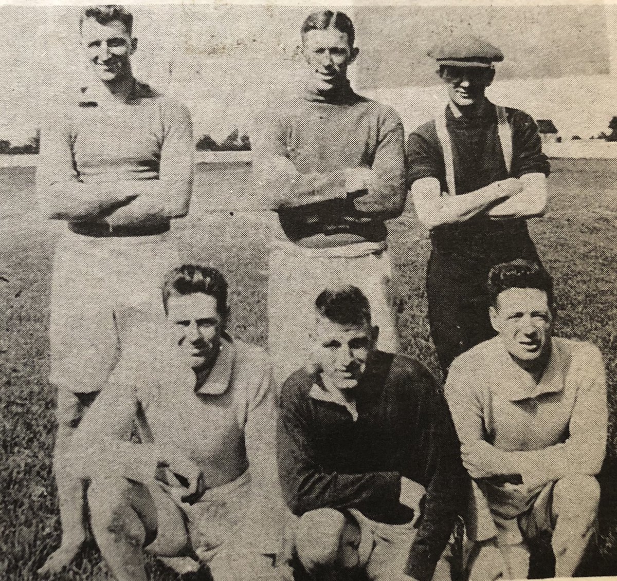 In the summer of 1930 <a href="/Portadownfc/">Portadown FC</a> were busy in the Scottish transfer market. Back row Davy McClure, Tom McKenna, Billy Williams, front Charlie Nixon. Tommy Coventry and John Quinn