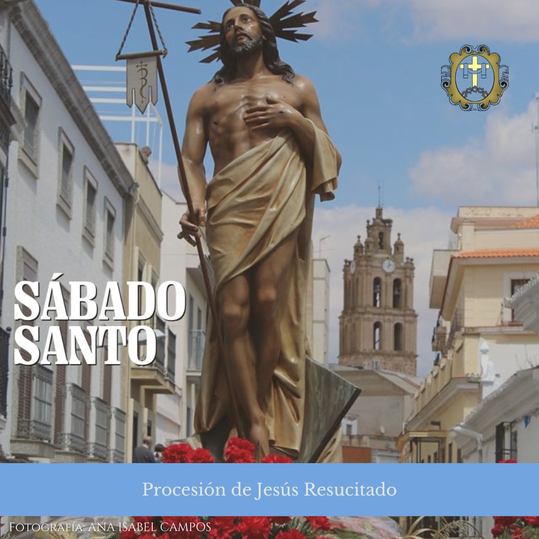 CONSEJOHH's tweet photo. 📣 SÁBADO SANTO 

⛪️ Parroquia de San Roque 
⏰ 22:00 horas
✝️ Procesión de Jesús Resucitado https://t.co/Sz9iHi5lok