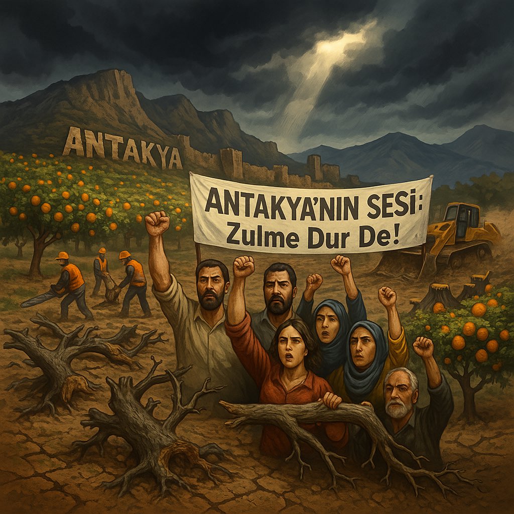 hibezer's tweet photo. Toprağın Gözyaşları: Antakya

Bir zamanlar bereketin simgesi, barışın yurdu, kadim uygarlıkların sessiz anlatıcısıydı Antakya. Dağları, ovaları, deniziyle konuşurdu insanla; her taşının, her ağacının bir hatırası, bir duası vardı. Fakat zamanla bu sesler boğuldu, bastırıldı; toprak gözyaşı dökmeye başladı.

Son 20 yılın Hikayesi, kurutulan bir göl olan  Amik Ovası’nın yeşilinden başlar. Ataların yıllarca emek verip ekip biçtiği, alın teriyle yoğrulmuş topraklara el konur bir sabah. “Yeni bir düzen kuruluyor” derler, diğer illerden gelen vatandaşlara verilir ama bu düzenin içinde Antakya halkına yer yoktur. Araziler paylaşılır, isimler değiştirilir, yeni yerleşimciler getirilir. Ağaçların dili susar, toprak şaşkın. Türkiye’de ki yerleşimciler yetmezmiş gibi, Afgan ve Özbek kökenli mülteciler gittikçe artırılır, belediye tahsis edilir, Ovakent derler artık oralara; ama bu topraklara doğanların adı silinmeye başlanmıştır bile. 

Sonra savaş sesi duyulur güneyden. Sınırın ötesindeki kardeşler, akrabalar, soydaşlar, Suriye’de kimliklerinden, inançlarından ötürü can verirken; Antakya’nın sokakları tanımadığı, iktidarın “birkaç öfkeli genç” dedikleri cihatçılarla dolup taşar. Bu bir ilk tanışmadır. Bir zamanlar hoşgörünün kol gezdiği bu şehir, artık korkunun gölgesindedir. Uluslararası istihbarat birimlerinin cirit attığı, cihatçıların kol gezdiği bir kente dönüşür. Cinayetler, kaçırılmalar, kayıplar, hırsızlıklar başlar. Ulusal basın susar, güvenlik güçleri sadece izler ama toprak yine anlatır: “Ben tanığım her şeye.”

Yıllar geçer. Gezi’de düşen canlar Antakya’nın kalbine gömülür. Bu bir tesadüf değildir, bilinir. Sonra Reyhanlı’da bir katliam yaşanır. Patlayan bombaların ardından suç yine mazluma yüklenir, Aleviler hedef gösterilir. Halbuki ses kayıtlarında bu suçu kimlerin işleyebilecek potansiyele sahip olduklarına tüm Türkiye tanık olur. Neyse ki bilmezler Alevisiyle, Sünnisiyle ve Hristiyanıyla birdir Antakya. Yerel halk gerçeğin farkındadır. Sonra FETÖ gelir. Bir darbe girişimi yaşanır. Bu yapıya karşı mücadele eden Antakyalı Aleviler ve solcular bir gecede ironi şekilde “fetöcü” ilan edilir, KHK ile işlerinden edilir. Suçları sadece kim olduklarıdır.

Ve o büyük gece gelir… Toprak sarsılır. “Asrın felaketi” derler, ama bu felaketi fırsata çevirenler vardır. Günlerce yardım ulaşmaz; dostlarımız, komşularımız, akrabalarımız enkaz altında yavaş yavaş kayar hayattan. Hipotermi ve kan kaybı travmamız olur. Göz göre göre… Yardımlar kolektif çabayla gönderilir, ama AFAD damgası taşımayan hiçbir şey Antakya’ya giremez. Yardım eden sorgulanır, hapse atılır (bu bir gerçek), yardım alan borçlandırılır. Bir çoğu Alevi yerleşim yerleri olan bölgeler rezerv ilan edilir; tapulu ev, bahçe ve arsalara el konulur. TOKİ gelir, yıkıntıların üzerine beton serer, tapulu evlere, bahçelere, umutlara el koyar. Az hasarlı evler bile sahiplerine sorulmadan yıkılır. Her şey sessiz, ama zalimce yürütülür.

Doğa da nasibini alır. Nefes aldığımız doğa hız kesmeden tahrip edilir. Amanoslar’ın göğsü delinir, anılarımızın yankılandığı dere yatakları, şelaleler yok edilir. Akdeniz’in devi, Toroslar’ın Ortadoğu’ya uzanan kolu Amanos Dağlarında talan başlar. Ağaçlar kesilir; toprağın hafızası silinmeye çalışılır. Ve şimdi de denize bakan o güzelim Samandağ, yerel adıyla Süveydiye yok edilmek istenir. Tapulu evlere ve narenciye bahçeleri bir gecede katledilir, el konulur, yerine TOKİ’ler dikilecekmiş. Oysa orası sadece turistik bir nokta değil, insanların alın teri, tarihi, yaşamı, köküdür. Defne ve Antakya’da bunun nasibini almıştır. Bu travmalar yetmezmiş gibi şehirde Filistinlilerin yerleştirileceği haberleri gelir…

Artık susmak mümkün değildir. Bu şehir, sadece taş değil, sadece tarih değil; bir ruhtur, bir direniştir. Antakya’nın bu zulüm zinciri karşısında sessiz kalmaması, atalarından aldığı mirastır. Ve bu miras, şimdi yeniden ayağa kalkmak, doğasına, inancına, kültürüne sahip çıkmak için çağrıya dönüşmüştür...
