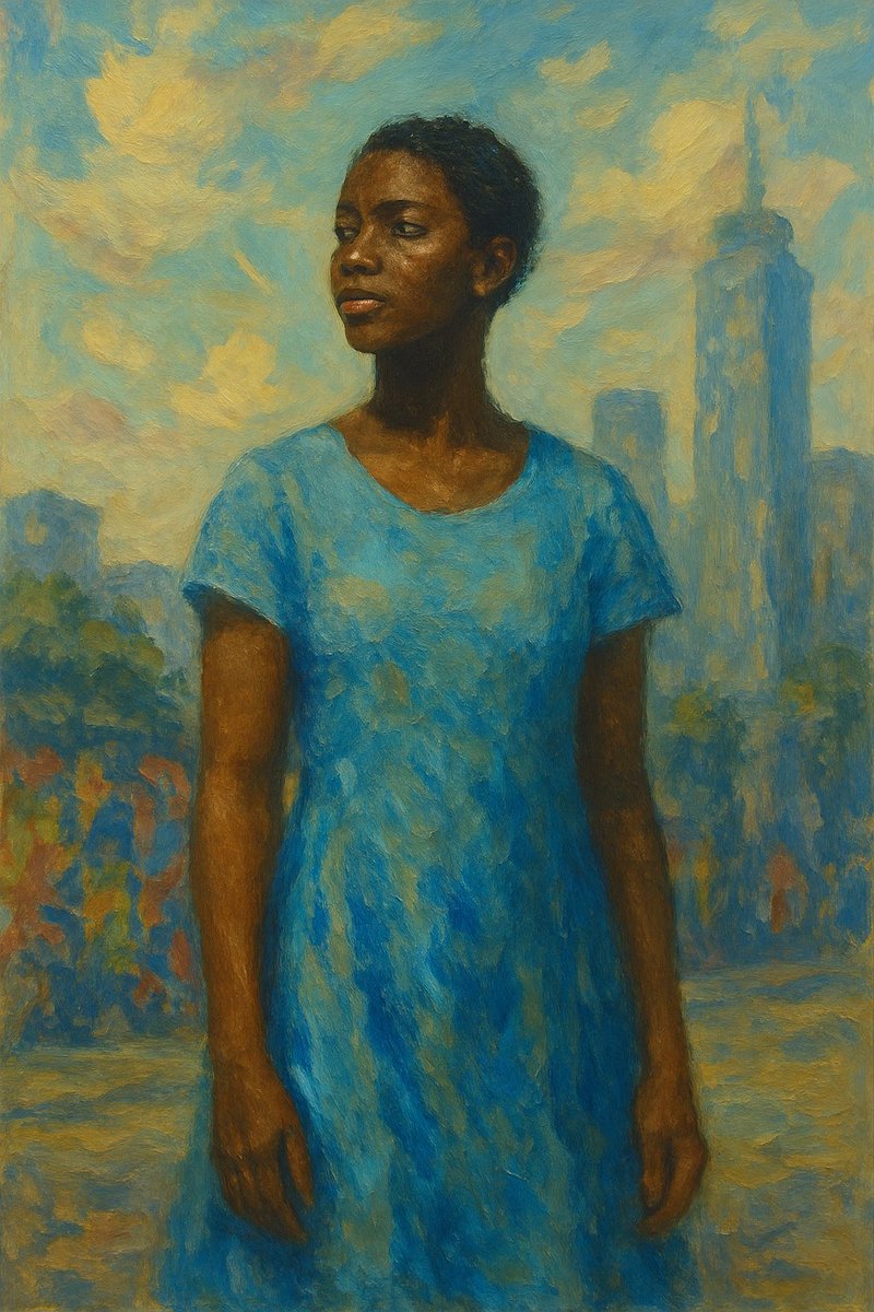 83mrAMA's tweet image. American Sublime

 #UrbanPortrait #PowerInStillness #CityAndSoul #ContemporaryImpressionism #BrushstrokeDignity