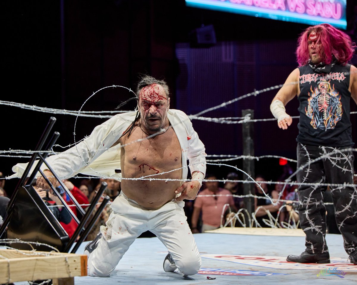 allelbows's tweet photo. Goodnight from #thefinalmatch @JANELABABY vs Sabu #jjsb9 https://t.co/chcuKuea6u