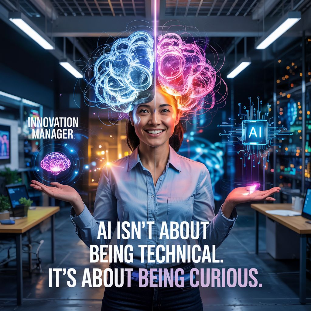 pmiiaix's tweet photo. By Week 6, she had a prototype her team actually demoed.

✅ Her message after demo day? “This felt impossible 2 months ago.”

AI isn’t about being technical. It’s about being curious. 💡

#InnovationFellowship #PMII #BuildWithAI #ValidatedLearning #FromIdeaToPrototype https://t.co/ExvkPdNzeC