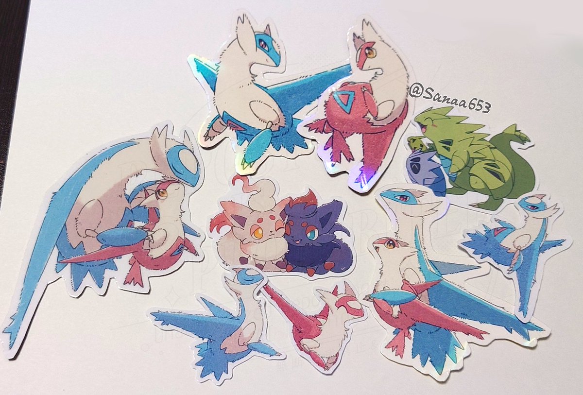 自分用にステッカー作るなど🎶