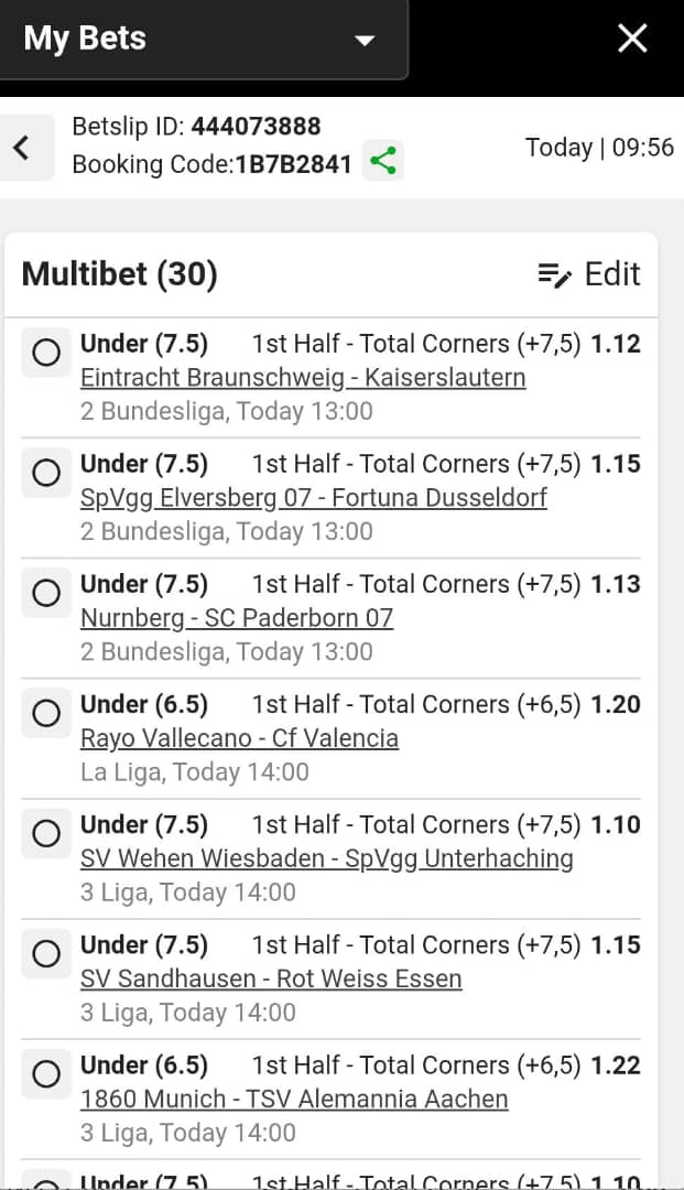 BETS1995's tweet image. 1B7B2841
👆🏽 Malawi Betway code 

Option: first half under 7.5 and 6.5

Odds: 70 odds