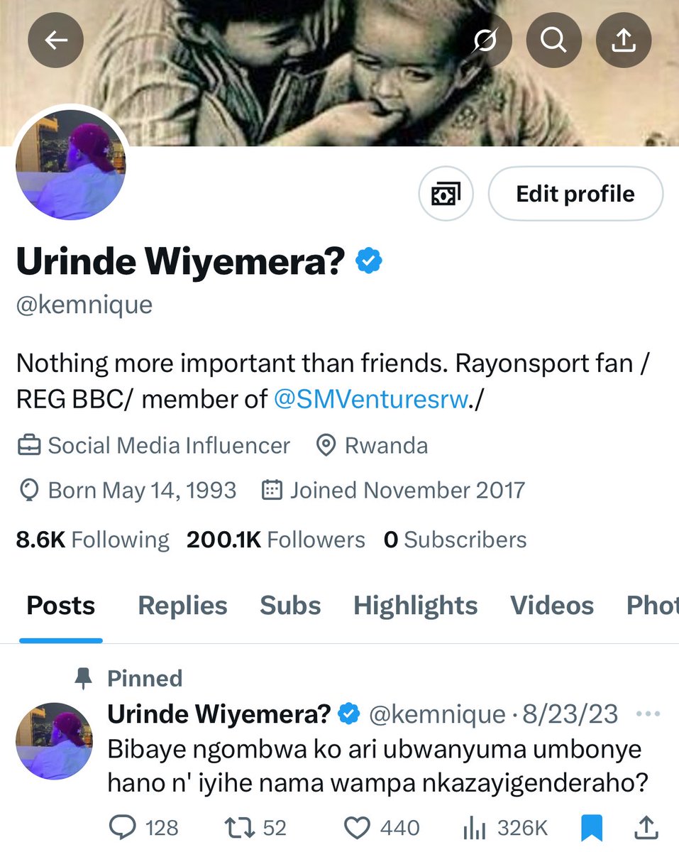 Urinde Wiyemera? tweet media