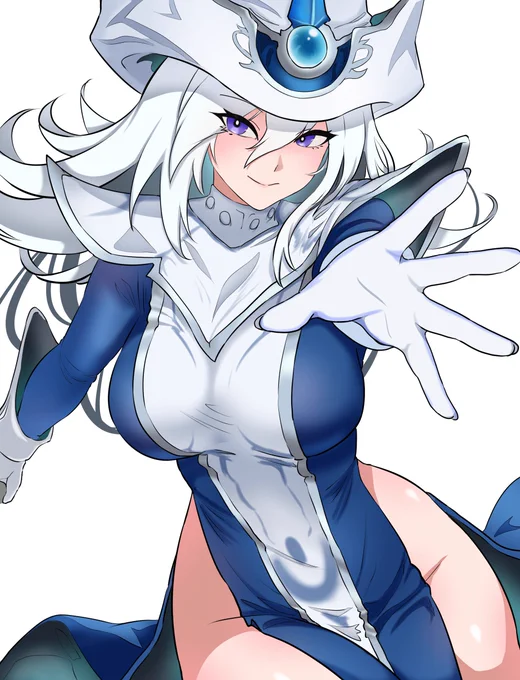 #遊戯王ファンアートサイレントマジシャン 