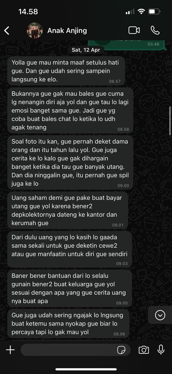 fluffiyy's tweet photo. Ke gw kaya orang miskin mulu wakaka ade lo yg wisudain siapa??? Emak lo kl bukan duit dari gw dah mati kemaren anjjj. Gw tau duit gw ga bakal balik jd ya cuma bisa bikin malu lo doang, baru gw cepuin ke cewe lo aja dah kalang kabut u idiotttt najis https://t.co/2k9wEsKc0N