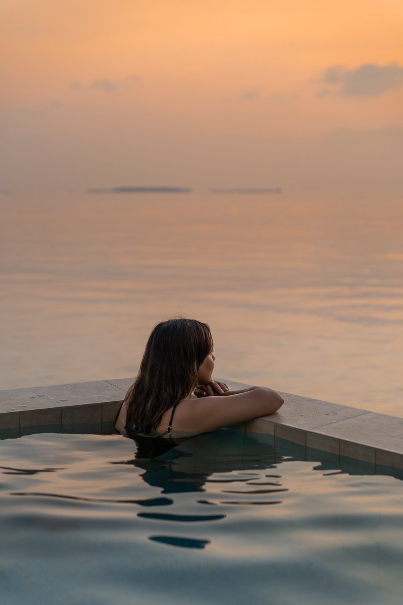 Soaking in sunsets and overthinking in style ;)