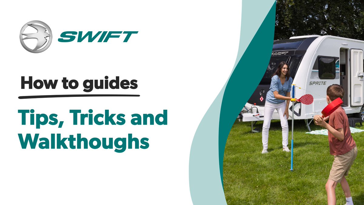 Need help with your Swift caravan or motorhome? Our growing library of 'How To' guides is here to help! From heating and water systems to hitching, and onboard features, these easy-to-follow videos make setting up and using your Swift a breeze.

👉 bit.ly/42ObPzW