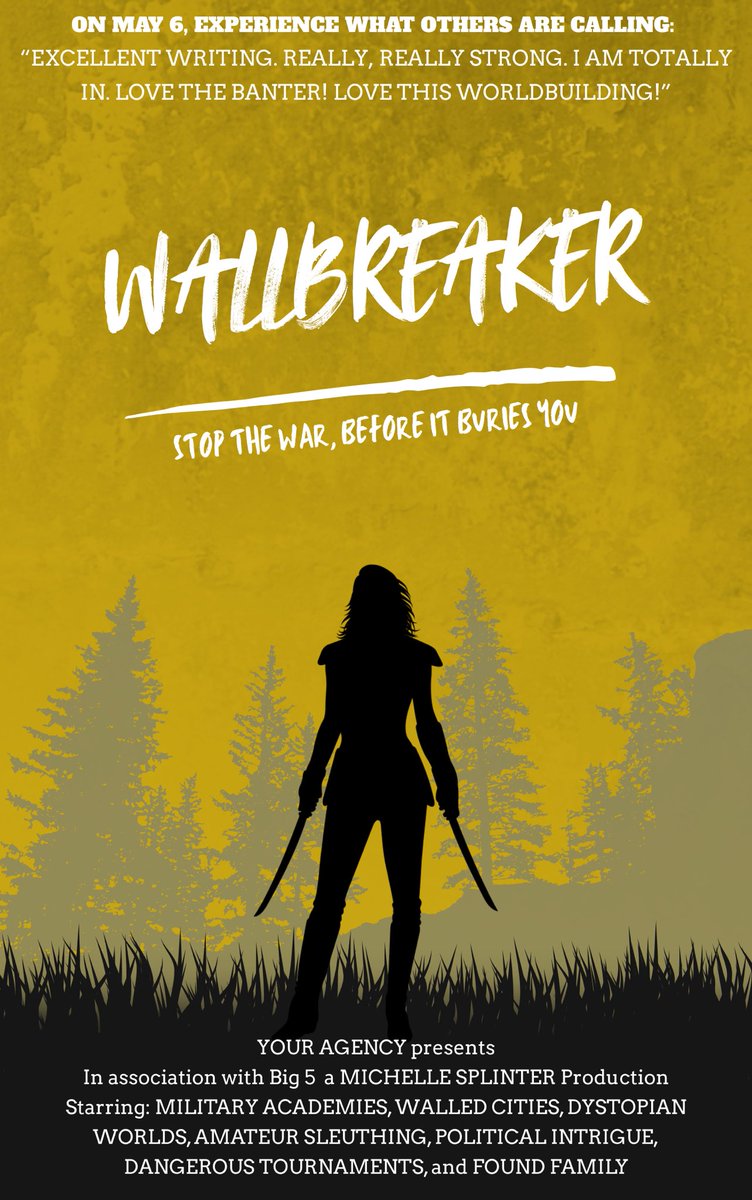 THE MISFIT SOLDIER  X  WE LIVED ON THE HORIZON

Coming to your inbox May 6, an exiled highflier must outsmart an army to return home to the boy she loves. 

#posterpit #posterpitq #A #SF #amquerying