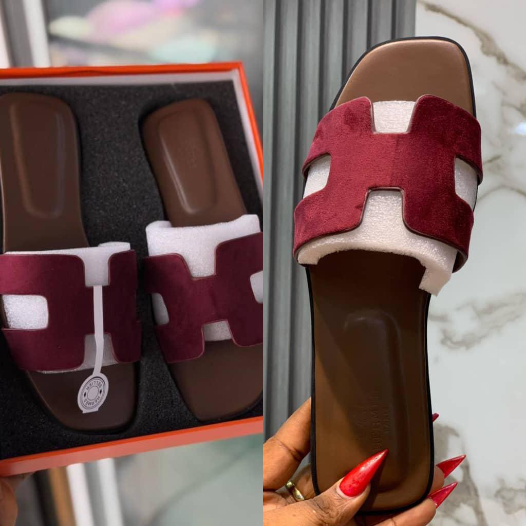 CWears365's tweet photo. LUXE HERMES SLIPPERS*

SIZE:37-43*

PRICE: 32,500

#ENUGU #benin #africa Davido Asake NYSC Burna ##kano #jos 
#Wizkid  Naira  #cameroon Davido Wizkid Akpi Laho Shettima Nyesom wike
 Olamide Timeless https://t.co/i3QDc8h1pP