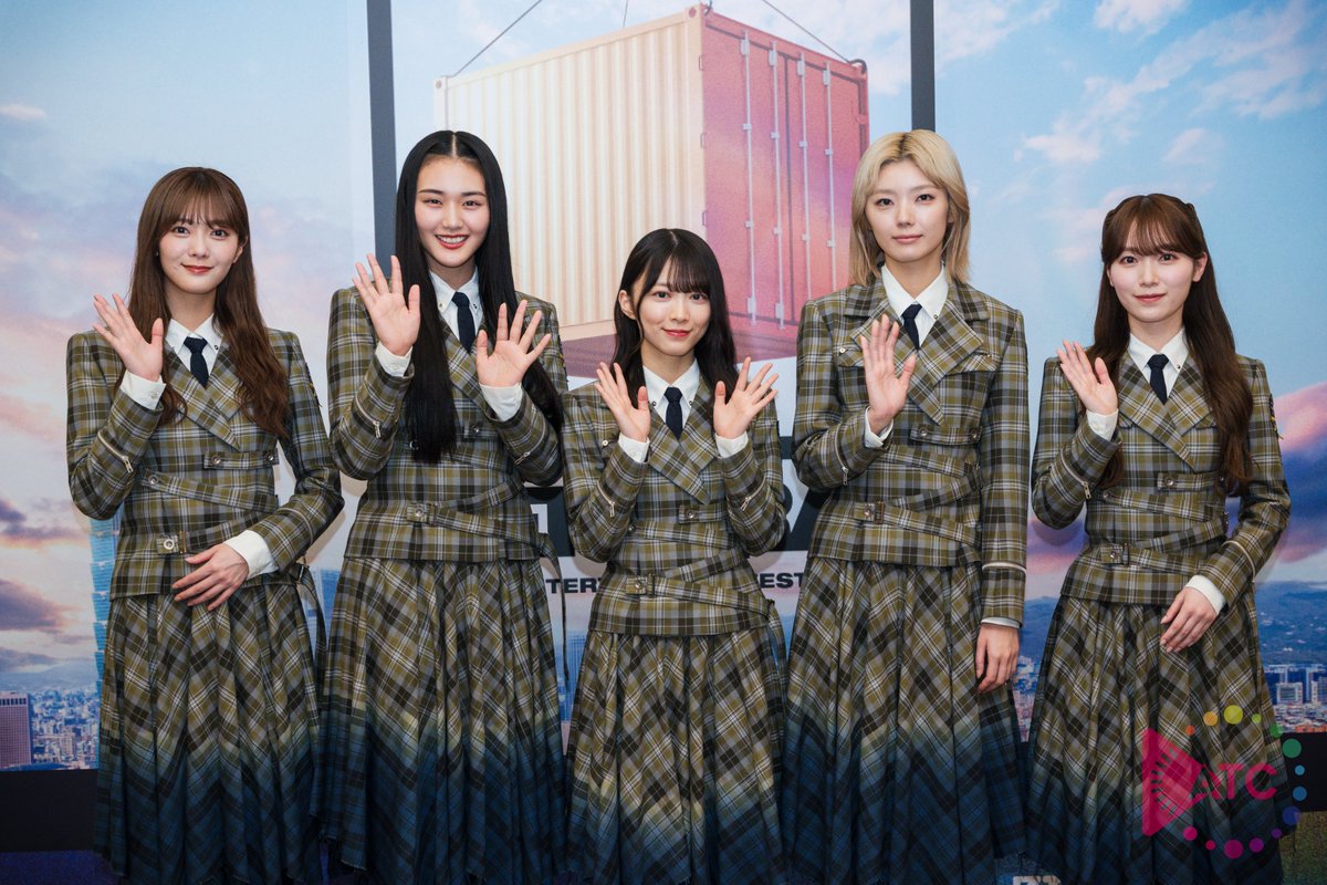ATCTPE's tweet photo. 左から：田村保乃、山﨑天、森田ひかる、藤吉夏鈴、守屋麗奈 https://t.co/hvAEYY64GC
