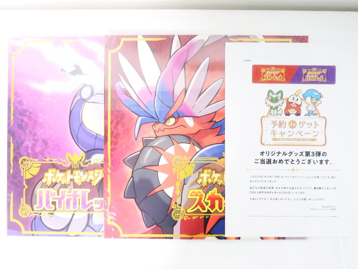 2025-25 秋冬新作  ポケットモンスター スカーレット・バイオレット 12インチア その他