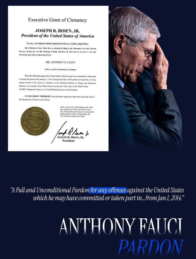 Jim Ferguson (@jimfergusonuk) on Twitter photo x.com/JimFergusonUK/β¦
BREAKING: π¨ RUMORS SWIRL: IS FAUCI ABOUT TO FLEE THE COUNTRY? πΊπΈβοΈβ‘οΈπ¨π³
Unverified β but growing β reports suggest Dr. Anthony Fauci may be preparing to flee the U.S. for China to evade a storm of looming prosecutions.
π£ Why now? Because the net is x.com/JimFergusonUK/β¦
BREAKING: π¨ RUMORS SWIRL: IS FAUCI ABOUT TO FLEE THE COUNTRY? πΊπΈβοΈβ‘οΈπ¨π³
Unverified β but growing β reports suggest Dr. Anthony Fauci may be preparing to flee the U.S. for China to evade a storm of looming prosecutions.
π£ Why now? Because the net is