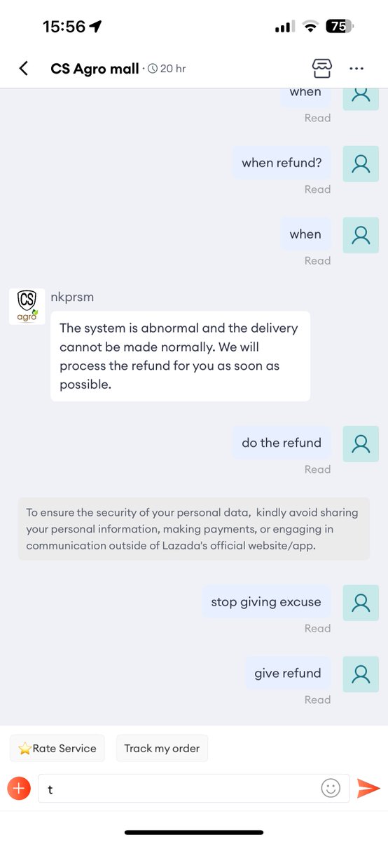 kamilmoo's tweet photo. @LazadaMY Pls provide resolution rather than keep customer waiting. Shopee can return money without hesitation within 1 day because they value their customer. I have been waiting for 14 days for my products and at least 5 days for resolution and yet you keep telling me to wait. https://t.co/h08wLxjIYV
