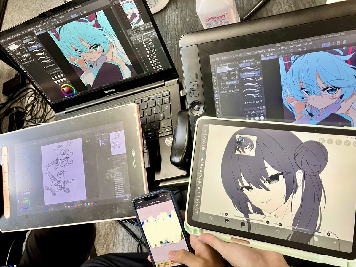 opumedie's tweet photo. みんなでお絵描き✍️✍️ https://t.co/rp5spUpCy2
