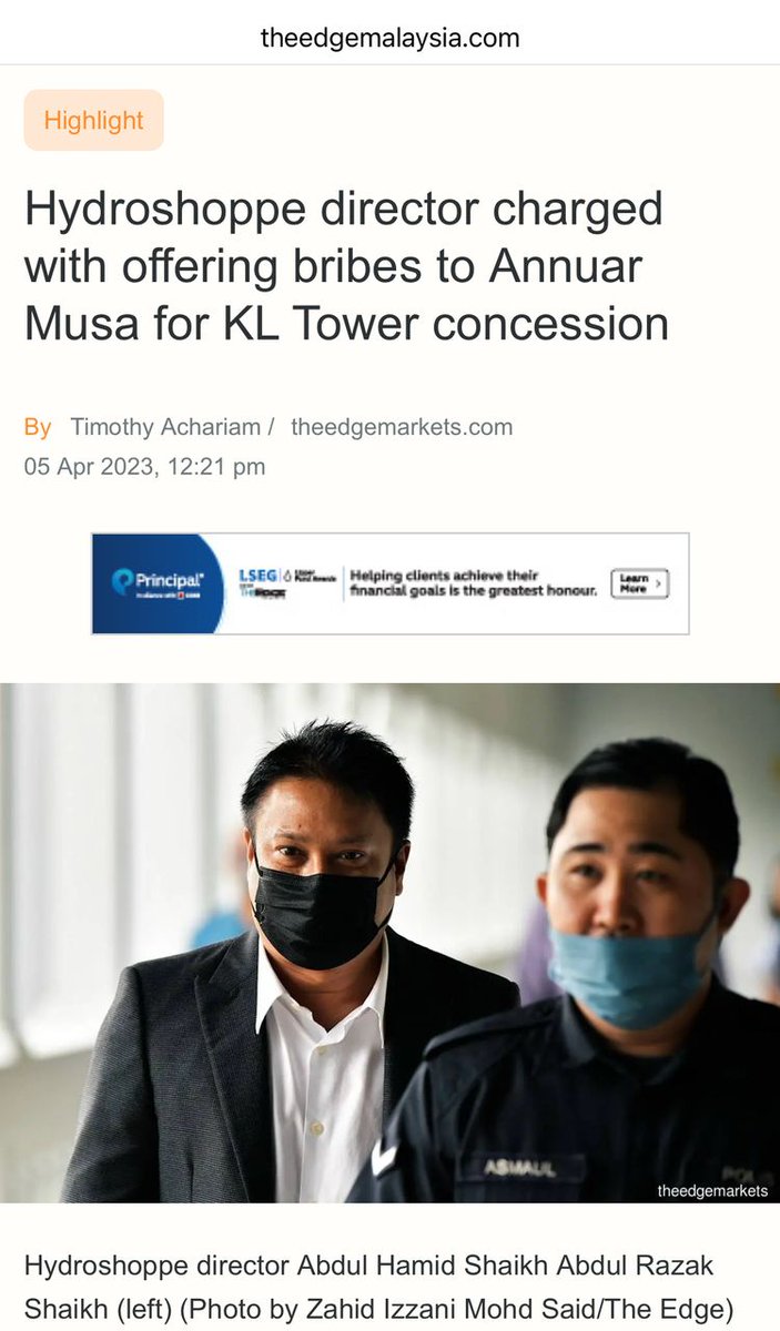 Masih naik lagi isu pasal Menara KL kena jual kat Cina ni. Padahal isu tu takda apa pun

Berdasarkan pembacaan aku. Yang berlaku ialah korupsi. Dan orang Melayu sendiri turut terlibat korup dalam kes penjualan Menara KL ni. 

Kisah dia begini. Ada satu syarikat tender ni nama dia