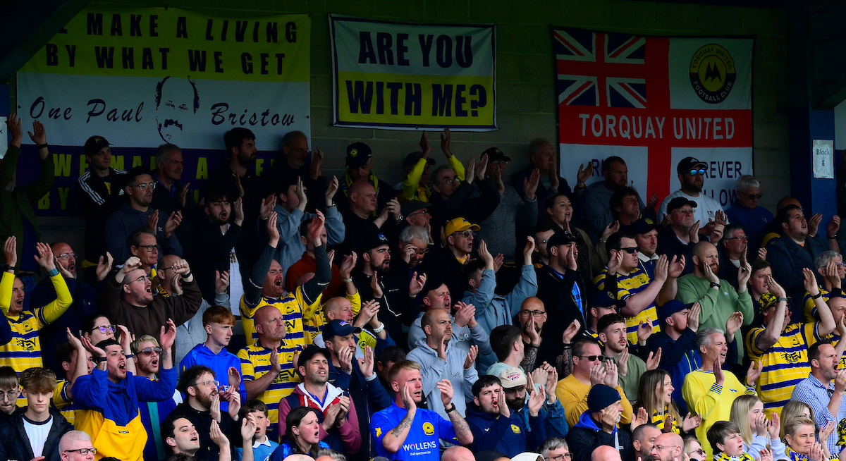 🏟️ DON'T LEAVE IT TOO LATE TO GET YOUR WEYMOUTH TICKETS!

🚫 Bristow's Bench (Home) - SOLD OUT
🚫 JMV Family Stand - SOLD OUT
🚫 CarpetKingPopside - SOLD OUT
🏟️ Wollens Terrace (Home) - AVAILABLE

⚠️ This is an ALL-TICKET match - sales close at Midday on Monday

#tufc