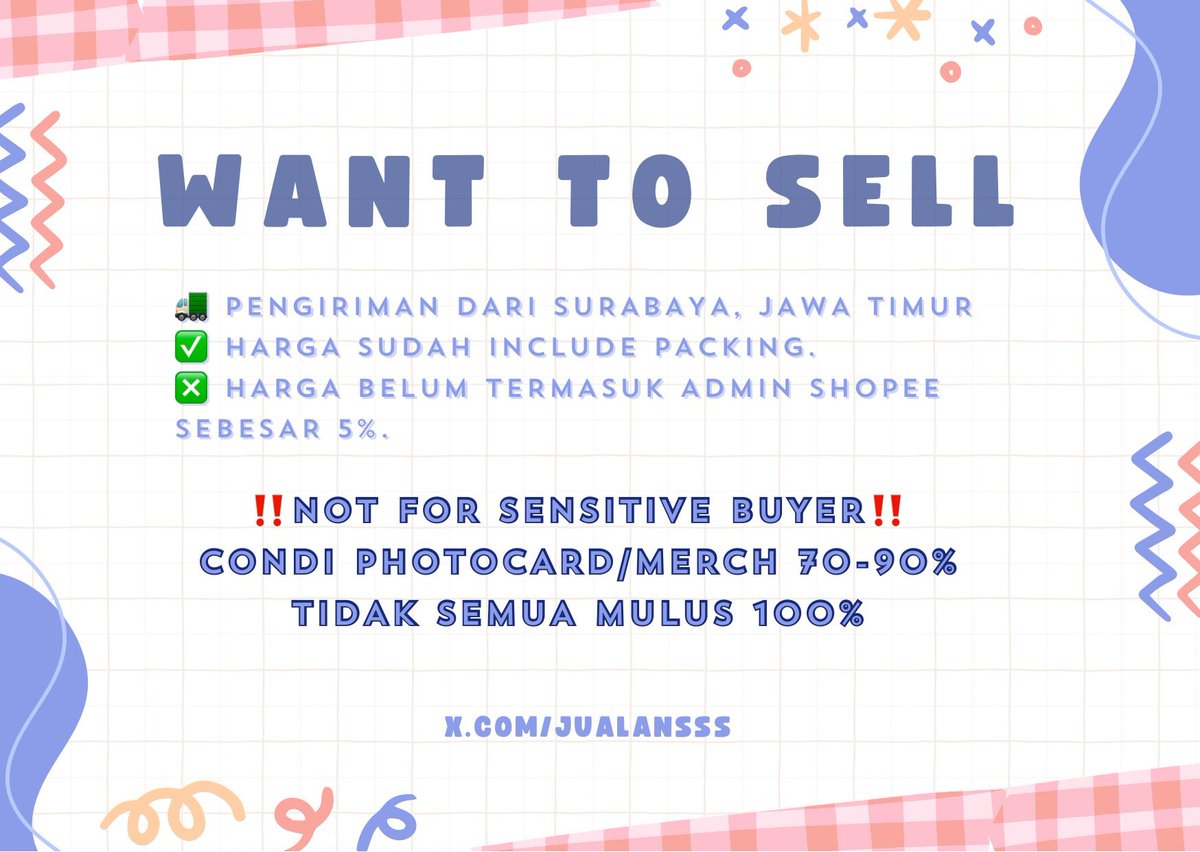 all wts boleh cek reply ya 🫶🏻