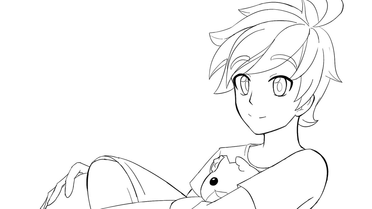 Virloid_Emilio's tweet photo. Some idiot I drew https://t.co/jtBwIzNXaZ