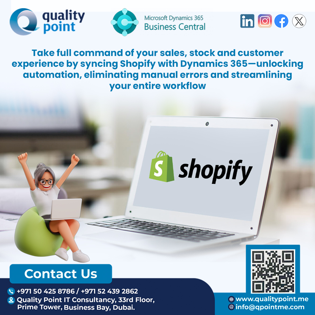 qualitypointdxb's tweet photo. ๐ฃ๐ผ๐๐ฒ๐ฟ ๐จ๐ฝ ๐ฌ๐ผ๐๐ฟ ๐-๐ฐ๐ผ๐บ๐บ๐ฒ๐ฟ๐ฐ๐ฒ ๐๐ถ๐๐ต ๐ฆ๐ต๐ผ๐ฝ๐ถ๐ณ๐ + ๐๐๐ป๐ฎ๐บ๐ถ๐ฐ๐ ๐ฏ๐ฒ๐ฑ!
๐ฉ Ready to elevate your business performance? Let us connect and make it happen!
#dynamics365 #microsoft #crm #cloud #technology #erp #InnovateUAE #TechInUAE #SmartBusiness https://t.co/qoD7qOqQDG