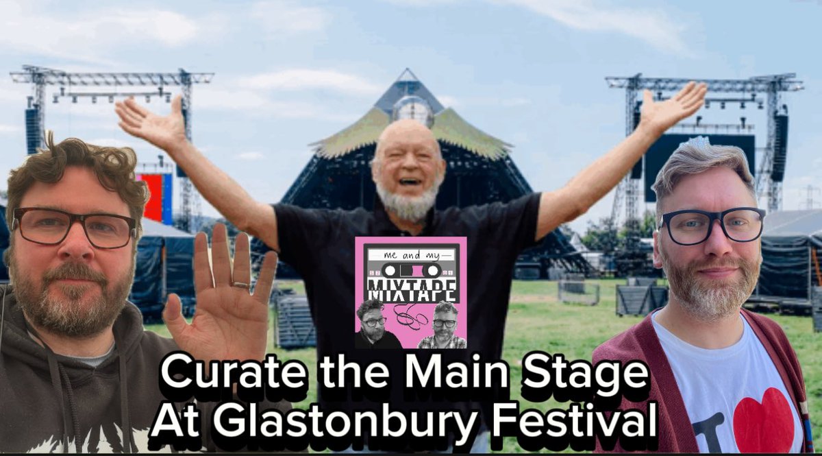 Me and My Mixtape Podcast (@meandmymixtape) on Twitter photo New episode out now, we curate the main stage at <a href="/glastonbury/">Glastonbury Festival</a>!
linktr.ee/meandmymixtape… New episode out now, we curate the main stage at <a href="/glastonbury/">Glastonbury Festival</a>!
linktr.ee/meandmymixtape…
