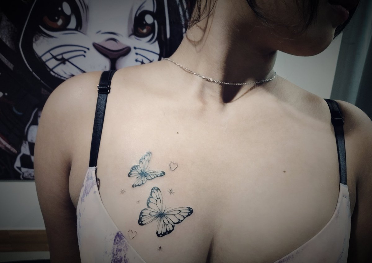 ้เก็บตกงานสงกรานต์ 
Sexy butterfly tattoo

ลิงค์เพจร้าน
facebook.com/profile.php?id…

มินิมอล เริ่มต้นราคาหลัก 💯 บาท

บริการ รับ-ส่ง/รับงานนอกสถานที่/รับงานสัก24ชั่วโมง 
IG: lapin_tattoo_2018
TikTok: lapin_tattoo_2018
Line: 0851109843