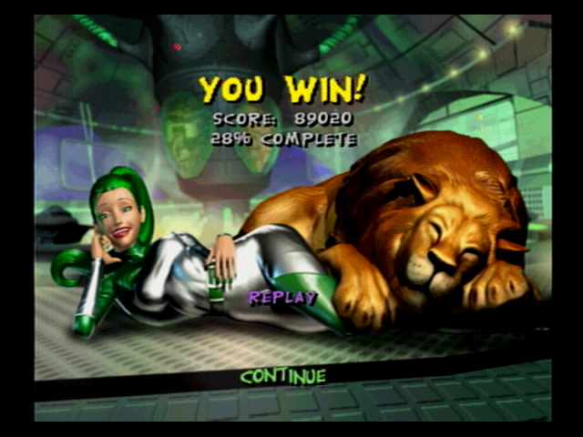 Portal Runner beaten!  You know what, I had fun.  Trip Hawkins wasn't QUITE justified in his unhinged email but it was charming and fun, and I can see players of all ages and skill levels having enjoyed it back in the day.  Plus, Vicki is cute!  Thanks to all viewers and raiders!