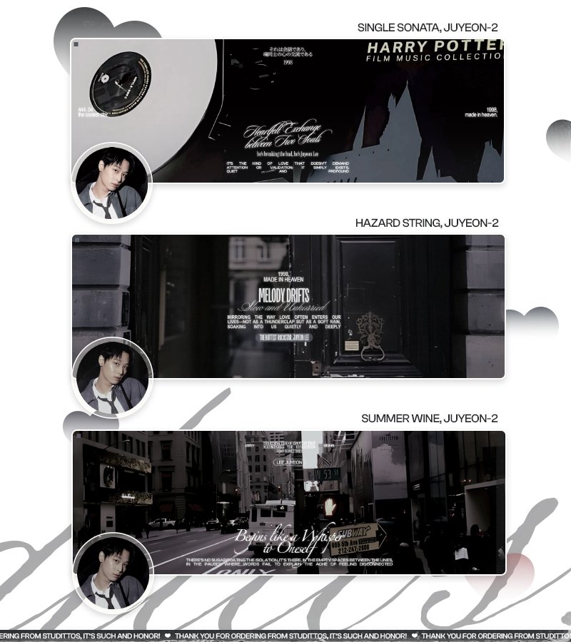 Help me to RT/REPOST this?

Selamat sore! Aku membawa empat READY STOCK untuk katalog 'SINGLE SONATA, HAZARD STRING, dan SUMMER WINE' dengan muse JUYEON yang bisa langsung kalian take melalui DM, ya!

📩: via DM!
💵: 7k/each, FREE RE-TEXT!

#zonauang #zonaba #zonabu