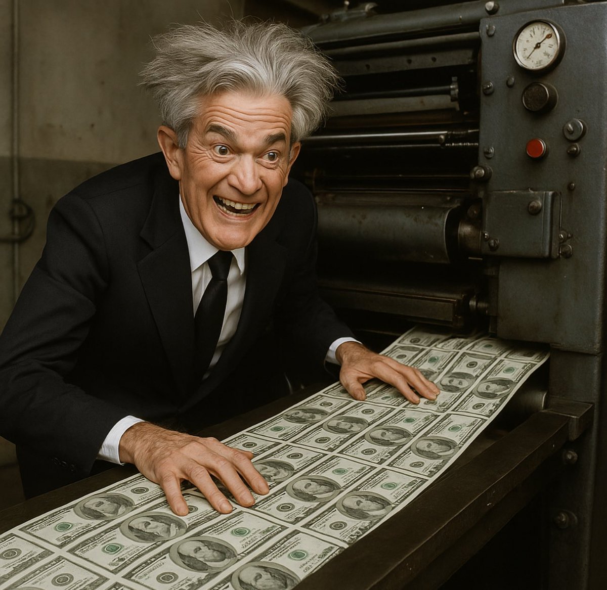 CarlBMenger's tweet photo. THE GREAT PRINT: 100 countries are able to print their own currency to buy #Bitcoin. Buckle-UP. https://t.co/neqRK4DnZy